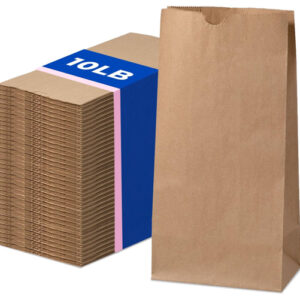 Brown Paper Bags 10LB-  500/Cs