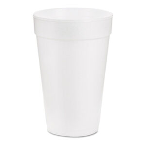 Dart 32 oz Insulated Foam Cup 32J32 - White - 500/Case