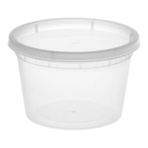 Durable 12 oz Deli Combo Container