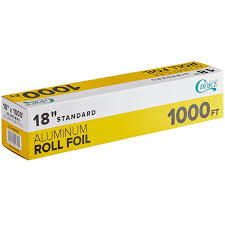 Aluminum Foil Roll 18X1000 HD - 1 Roll Heavy Duty