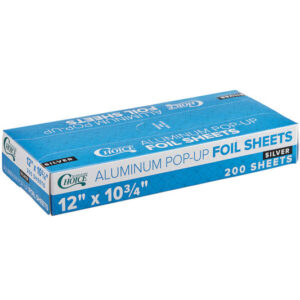Aluminum Foil pop-up Sheet 12X10.75 - 6/500 - 3000/CS