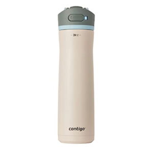 Contigo Stainless Steel Filter Water Bottle 24-oz White