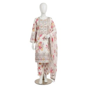 Women Silk Shalwar Kameez 3Pc